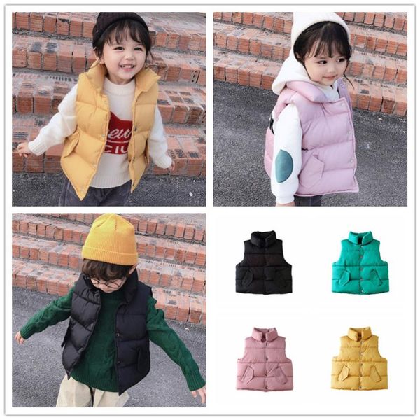autumn winter kids baby boy girl polyester cotton vest coat letter printed light cotton-padded down sleeveless jacket, Blue;gray
autumn winter kids baby boy girl polyester cotton vest coat letter printed light cotton-padded down sleeveless jacket, Blue;gray