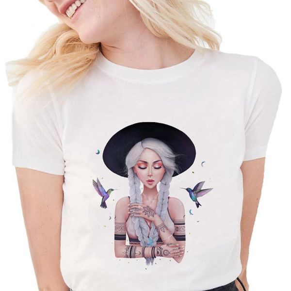 women's t-shirt 2021 fashion bohemian girl t-shirts women summer print lady soft cotton graphic tees white
women's t-shirt 2021 fashion bohemian girl t-shirts women summer print lady soft cotton graphic tees white