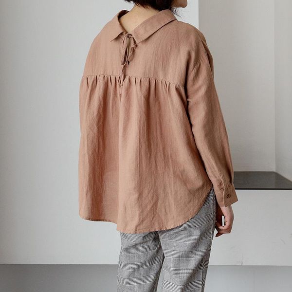 women's blouses & shirts deat 2021 spring summer fashion casual turn-down collar solid long sleeve loose patchwork single-breasted shir, White
women's blouses & shirts deat 2021 spring summer fashion casual turn-down collar solid long sleeve loose patchwork single-breasted shir, White