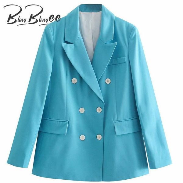 women's suits & blazers blingblingee sky blue office lady suit jacket summer autumn double breasted pad shoulder long sleeve women casu, White;black
women's suits & blazers blingblingee sky blue office lady suit jacket summer autumn double breasted pad shoulder long sleeve women casu, White;black