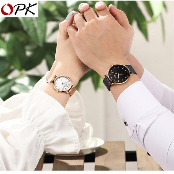 wristwatches opk watch couple fashion ins quartz watches simple luxury waterproof business wristwatch light cozy lover, Slivery;brown
wristwatches opk watch couple fashion ins quartz watches simple luxury waterproof business wristwatch light cozy lover, Slivery;brown