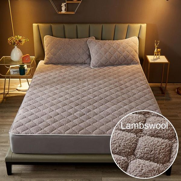 sheets & sets soft lambswool quilted bed mattress protector cover winter warm all-inclusive fitted sheet thick quilting
sheets & sets soft lambswool quilted bed mattress protector cover winter warm all-inclusive fitted sheet thick quilting