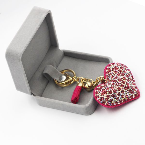 gift packaging heart keychain rhinestone women's bags key ring handmade accrssories 541262056747 keychains pendants charming keyring su, Silver
gift packaging heart keychain rhinestone women's bags key ring handmade accrssories 541262056747 keychains pendants charming keyring su, Silver