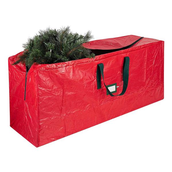 storage bags garden toys tools container large capacity with handles zipper clothes travel dustproof disassembled christmas tree bag