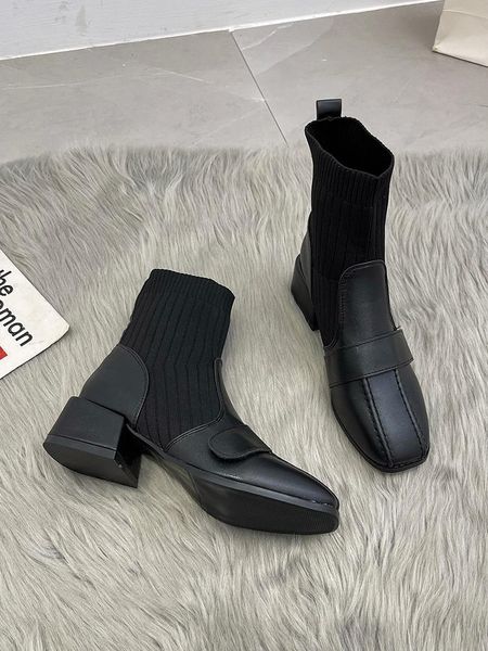 boots flat platform sock shoes boots-women luxury designer clogs stockings med summer rubber ankle ladies 2021 fashion basic sq, Black
boots flat platform sock shoes boots-women luxury designer clogs stockings med summer rubber ankle ladies 2021 fashion basic sq, Black