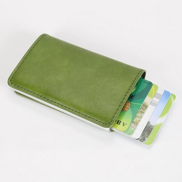 card holders by dhl or fedex 100pcs 2021 men and women vintage mini pu leather business aluminium holder purse, Brown;gray
card holders by dhl or fedex 100pcs 2021 men and women vintage mini pu leather business aluminium holder purse, Brown;gray