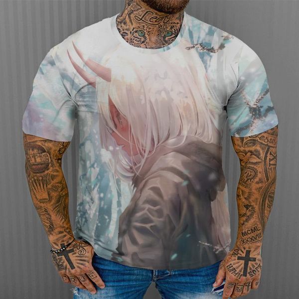 men's t-shirts anime darling in the franxx t shirt men women kid tshirt clothing summer japanese manga teens girl&boys 3d tees, White;black
men's t-shirts anime darling in the franxx t shirt men women kid tshirt clothing summer japanese manga teens girl&boys 3d tees, White;black