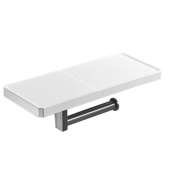 paper holder white resinous panel & 304 stainless steel rack toilet phone shelf holders
paper holder white resinous panel & 304 stainless steel rack toilet phone shelf holders