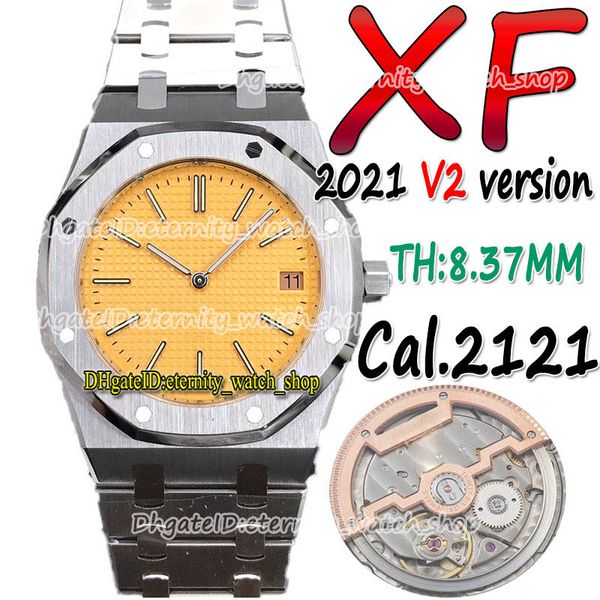 eternity sport watches xf latest v2 upgrade version 15202 39mm ultra-thin thk-8.37mm yellow dial cal.2121 xf2121 automatic 15400 mens watch, Slivery;brown
eternity sport watches xf latest v2 upgrade version 15202 39mm ultra-thin thk-8.37mm yellow dial cal.2121 xf2121 automatic 15400 mens watch, Slivery;brown