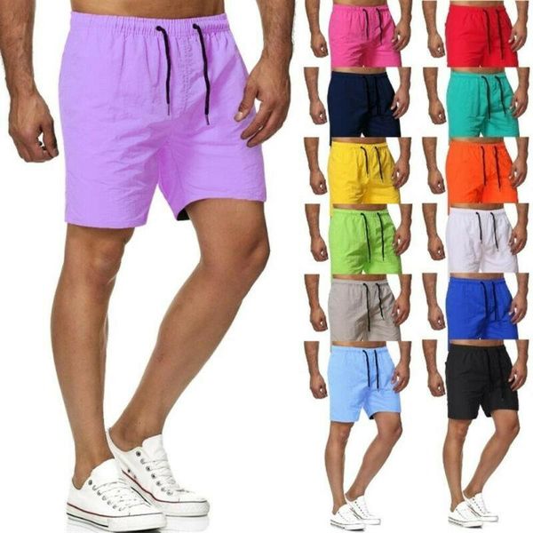 men's shorts men's summer clothes thin solid color beach holiday style short pants straigth fashion sport fitness knee-length, White;black
men's shorts men's summer clothes thin solid color beach holiday style short pants straigth fashion sport fitness knee-length, White;black