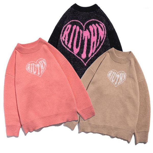 men's sweaters women's pullovers lovely letters heart furry streetwear oversized harajuku o neck knitwear men clothing, White;black
men's sweaters women's pullovers lovely letters heart furry streetwear oversized harajuku o neck knitwear men clothing, White;black