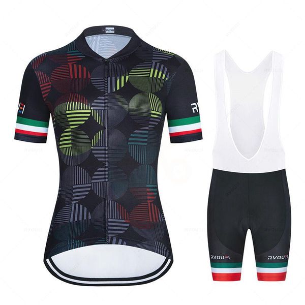 racing sets lady women's clothes wear better rainbow 2022 rvouei team cycling jersey short sleeve clothing summer road bike, Black;blue
racing sets lady women's clothes wear better rainbow 2022 rvouei team cycling jersey short sleeve clothing summer road bike, Black;blue