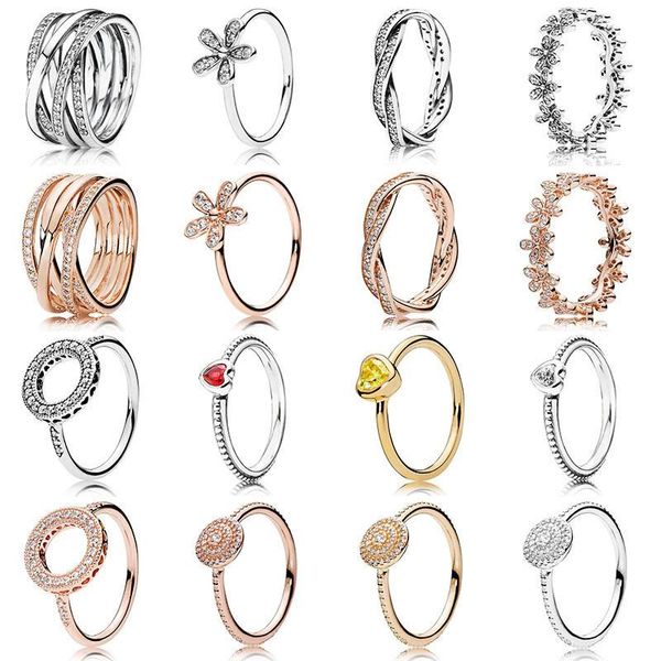 cluster rings women 925 sterling silver rose gold love heart flower circle crystal finger ring for wedding jewelry, Golden;silver
cluster rings women 925 sterling silver rose gold love heart flower circle crystal finger ring for wedding jewelry, Golden;silver