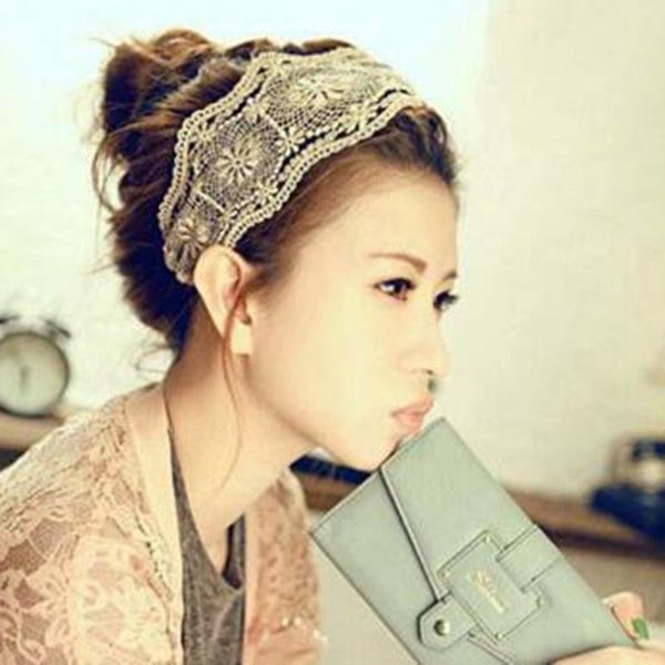 hair accessories arrivals womens girls lace headband retro band wide headwraps women fashion free, Slivery;white
hair accessories arrivals womens girls lace headband retro band wide headwraps women fashion free, Slivery;white