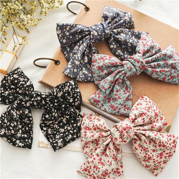 hair accessories korea floral fabric bow clips pins elegant print barrettes for women girl sweet knot spring side clip
hair accessories korea floral fabric bow clips pins elegant print barrettes for women girl sweet knot spring side clip