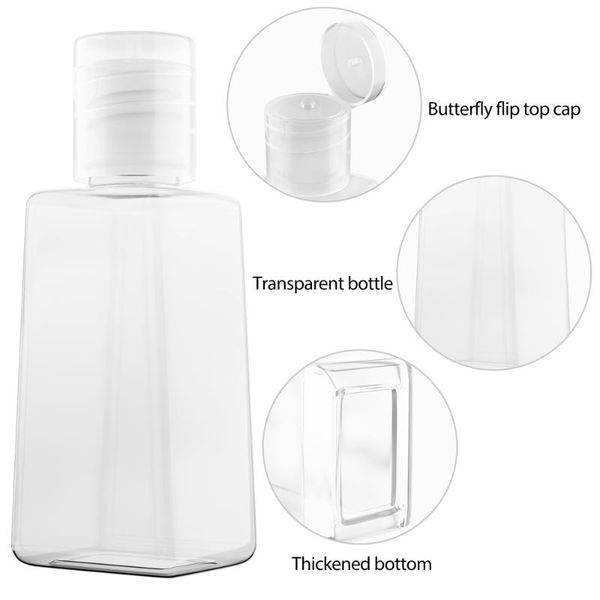 storage bottles & jars transparent 10pcs gel bottle 30ml flip cap cosmetic refillable hand sanitizer trapezoidal empty
storage bottles & jars transparent 10pcs gel bottle 30ml flip cap cosmetic refillable hand sanitizer trapezoidal empty