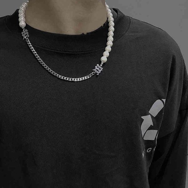 necklaces pearl letter stitching choker ins niche design male trendy net red same paragraph female hip hop necklace a02-23, Silver
necklaces pearl letter stitching choker ins niche design male trendy net red same paragraph female hip hop necklace a02-23, Silver