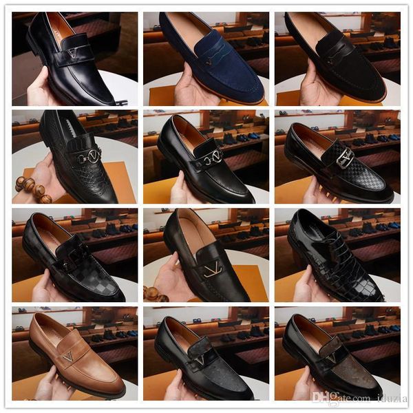 l5 2021 designer shoes genuine leather men's business office oxfords pointed toe laces man formal dress semi brogues size 38-45, Black
l5 2021 designer shoes genuine leather men's business office oxfords pointed toe laces man formal dress semi brogues size 38-45, Black