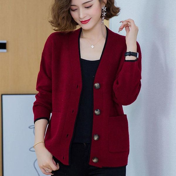 women's knits & tees women 2021 spring autumn sweet knitted sweater pullovers female solid cardigan shirts lady knitting jumper c170, White
women's knits & tees women 2021 spring autumn sweet knitted sweater pullovers female solid cardigan shirts lady knitting jumper c170, White