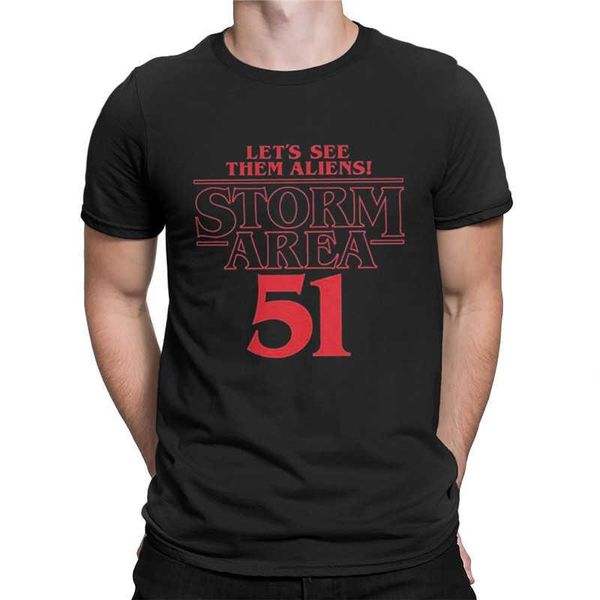 men's t-shirts storm area 51 strange ufo let's see them aliens t-shirt black-navy for men-women, White;black
men's t-shirts storm area 51 strange ufo let's see them aliens t-shirt black-navy for men-women, White;black