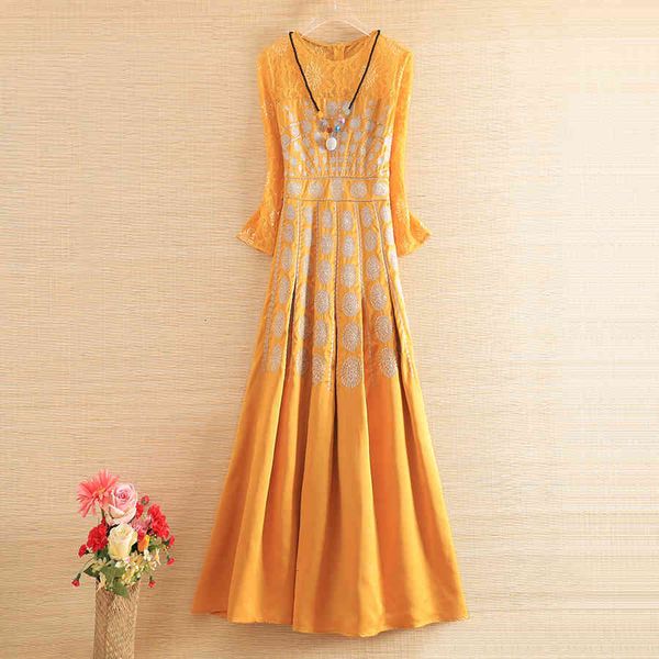 casual dresses dress the autumn slim elegant embroidery circle o-neck 3/4 sleeve lady black/yellow a-line party dress x25y, Black;gray
casual dresses dress the autumn slim elegant embroidery circle o-neck 3/4 sleeve lady black/yellow a-line party dress x25y, Black;gray