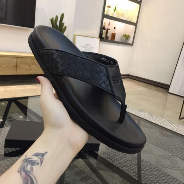 british foreign trade sandals men summer thick soled men leather sandals casual cowhide bv8 woven flip flop men, Black
british foreign trade sandals men summer thick soled men leather sandals casual cowhide bv8 woven flip flop men, Black