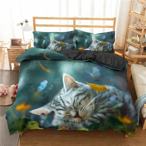luxury cute cat pattern bedding set 2/3pc duvet cover pillowcase king size comforter bed sets bedspread single twin quilts
luxury cute cat pattern bedding set 2/3pc duvet cover pillowcase king size comforter bed sets bedspread single twin quilts