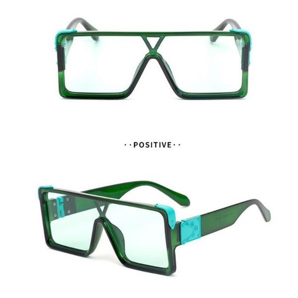woman large size sunglasses men and women fashion sunglasses overall, White;black