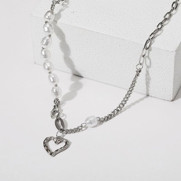 pendant necklaces gothic imitation pearls silver color clavicle chain necklace for women love heart neckalce collier neck jewelry gift
pendant necklaces gothic imitation pearls silver color clavicle chain necklace for women love heart neckalce collier neck jewelry gift