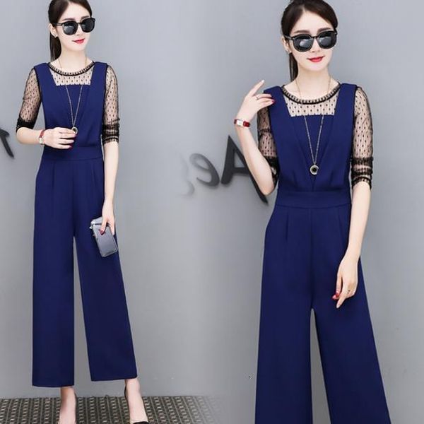 women's jumpsuits & rompers summer women lace patchwork chiffon jumpsuit female hollow out slim strap playsuit elegant wide leg loose a, Black;white
women's jumpsuits & rompers summer women lace patchwork chiffon jumpsuit female hollow out slim strap playsuit elegant wide leg loose a, Black;white