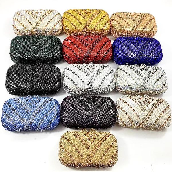 yellow/blue/silver 14 colors ladies diamond clutch bag fashion luxury women crystal evening party purses designer handbags bags
yellow/blue/silver 14 colors ladies diamond clutch bag fashion luxury women crystal evening party purses designer handbags bags