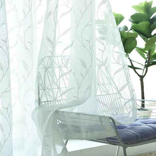 curtain & drapes wheat leaves embroidered white sheer curtains tulle voile for living room bedroom kitchen window treatment drape home d
curtain & drapes wheat leaves embroidered white sheer curtains tulle voile for living room bedroom kitchen window treatment drape home d
