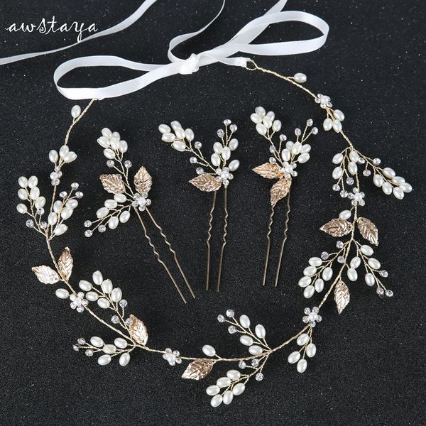 hair clips & barrettes 4pcs gold tassel crysta pearl flower bridal hairbands metal leaves pins wedding crown headbands bride headwear jewelr, Golden;silver
hair clips & barrettes 4pcs gold tassel crysta pearl flower bridal hairbands metal leaves pins wedding crown headbands bride headwear jewelr, Golden;silver