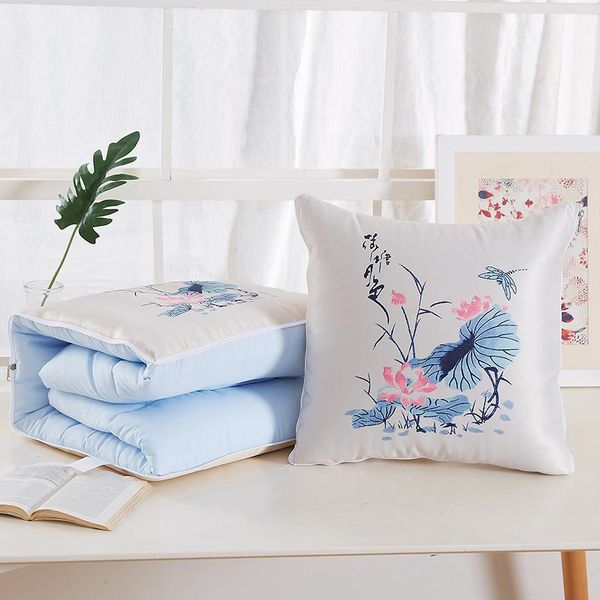 pillow quilt dual-purpose car cushion for office nap air conditioning 45x45cm 120*160cm lotus
pillow quilt dual-purpose car cushion for office nap air conditioning 45x45cm 120*160cm lotus
