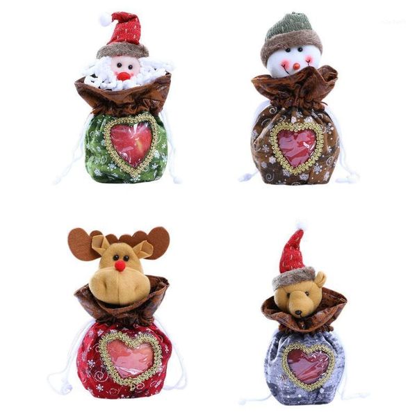 christmas decorations 5pcs candy bags santa snowman elk bear drawstring gift for christmas, party, year
christmas decorations 5pcs candy bags santa snowman elk bear drawstring gift for christmas, party, year