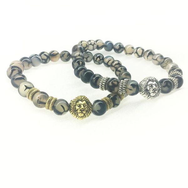 beaded, strands wholesale jewelry women men bracelet cool animal lion design with black and white beads gift for friend provide drop
beaded, strands wholesale jewelry women men bracelet cool animal lion design with black and white beads gift for friend provide drop