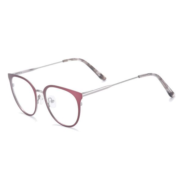 men and women full rim cat eye fashion medium metal eyeglasses frame with spring hing for optical prescription lenses sunglasses frames, Black
men and women full rim cat eye fashion medium metal eyeglasses frame with spring hing for optical prescription lenses sunglasses frames, Black