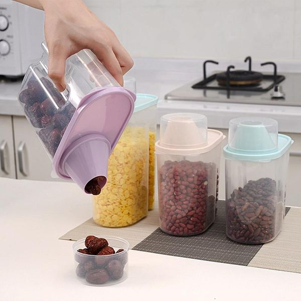 storage bottles & jars 1/4pcs 1.9l 2.5l clear pp plastic food box container set with pour lids kitchen dried grains tank
storage bottles & jars 1/4pcs 1.9l 2.5l clear pp plastic food box container set with pour lids kitchen dried grains tank