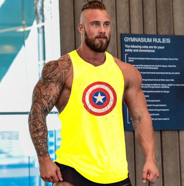 men' tank muscleguys mens workout fitness bodybuilding clothing low cut armholes vivid vest muscle singlets men activewear, White;black
men' tank muscleguys mens workout fitness bodybuilding clothing low cut armholes vivid vest muscle singlets men activewear, White;black