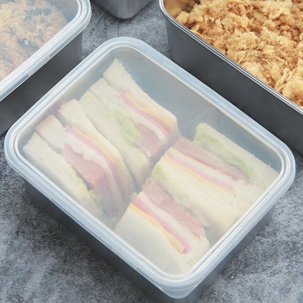 stainless steel fresh-keeping box storage with lid cooking ingredient packaging bottles & jars
stainless steel fresh-keeping box storage with lid cooking ingredient packaging bottles & jars