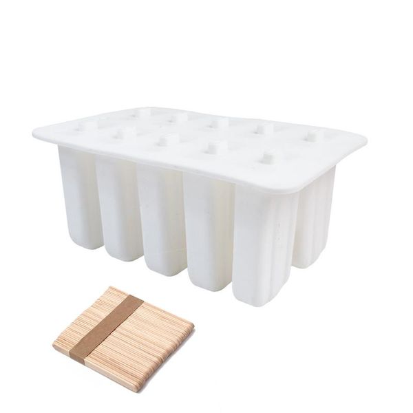 baking moulds 10 cell mould silicone with sticks tools dessert diy homemade reusable ice cream mold lolly maker children kitchen popsicle
baking moulds 10 cell mould silicone with sticks tools dessert diy homemade reusable ice cream mold lolly maker children kitchen popsicle