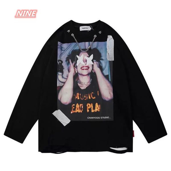 men's t-shirts spring hoodies sweatshirt for black loose hip hop punk pullover streetwear casual fashion autumn mew trend simplicity, White;black
men's t-shirts spring hoodies sweatshirt for black loose hip hop punk pullover streetwear casual fashion autumn mew trend simplicity, White;black