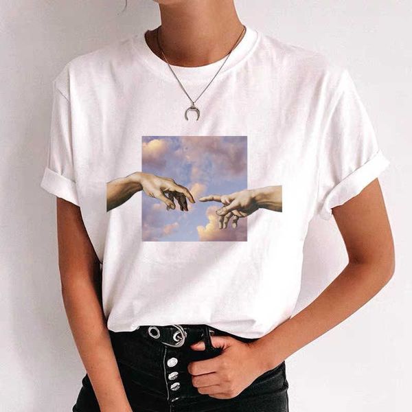 fashion 100% cotton women t-shirt casual loose aesthetic short sleeve summer harajuku ladies tees w708 210526, White
fashion 100% cotton women t-shirt casual loose aesthetic short sleeve summer harajuku ladies tees w708 210526, White
