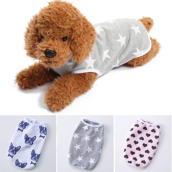 s-xl fashion printing sleeveless for small dogs heart start pattern comfortable puppy dog vests lovely pets clothes apparel
s-xl fashion printing sleeveless for small dogs heart start pattern comfortable puppy dog vests lovely pets clothes apparel