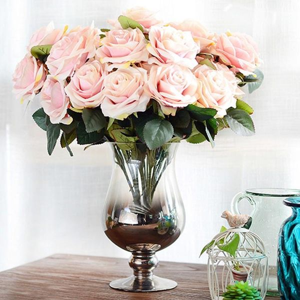 10pcs/set simulation diy french rose flowers artificial silk party wedding home decoration decorative & wreaths
10pcs/set simulation diy french rose flowers artificial silk party wedding home decoration decorative & wreaths