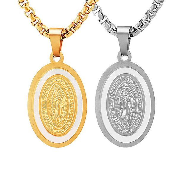 stainless steel virgin mary pendants necklace for women men catholicism jewelry drop pendant necklaces, Silver
stainless steel virgin mary pendants necklace for women men catholicism jewelry drop pendant necklaces, Silver