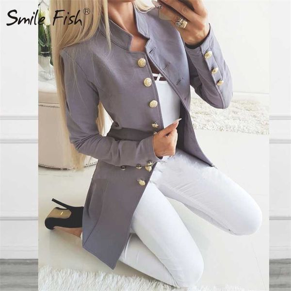 office women long coat overall fashion single breasted winter slim jacket solid female red black bottons sleeve outerwear g2055 211019, White;black
office women long coat overall fashion single breasted winter slim jacket solid female red black bottons sleeve outerwear g2055 211019, White;black
