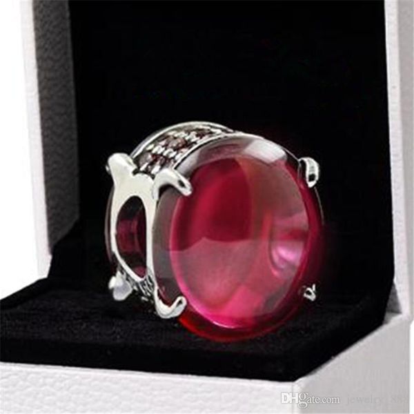 2021 spring s925 sterling silver fuchsia rose oval cabochon charm bead fits european pandora jewelry bracelets necklaces & pendants, Black
2021 spring s925 sterling silver fuchsia rose oval cabochon charm bead fits european pandora jewelry bracelets necklaces & pendants, Black