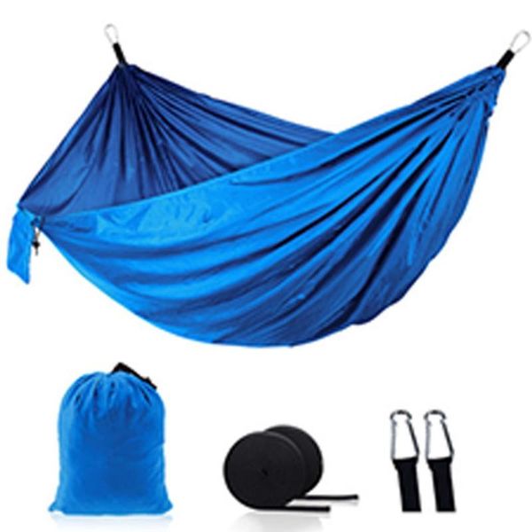 portable outdoor camping survival double hammock 210t nylon indoor casual garden swing travel sleeping bed +storage bag bags
portable outdoor camping survival double hammock 210t nylon indoor casual garden swing travel sleeping bed +storage bag bags