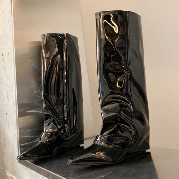 boots 2021 women luxury designer knee high 5cm heels long riding boot winter crotch thigh leather pants wedges shoes, Black
boots 2021 women luxury designer knee high 5cm heels long riding boot winter crotch thigh leather pants wedges shoes, Black